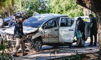 Comandante municipal resulta herido tras persecución y volcadura en Culiacán