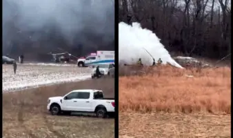 Choque entre dos helicópteros deja un muerto y un herido de gravedad en EE.UU.