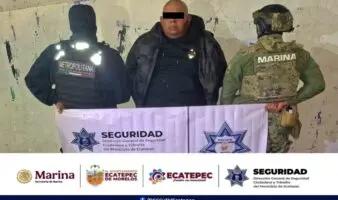 Edomex | Aseguran operador de 'La Chokiza' en el Tianguis de la Guadalupana, Ecatepec
