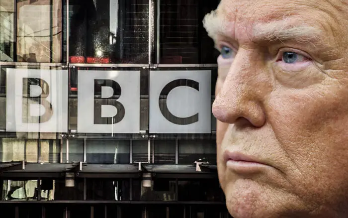 Trump demanda a la BBC por 10 mil millones de dólares por editar su discurso previo al asalto al Capitolio