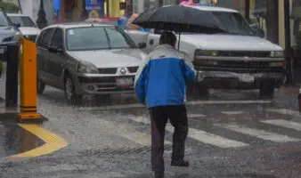 Frente frío 19 provoca lluvias intensas y 'Norte' con rachas de hasta 100 km/h