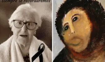 Muere Cecilia Giménez, autora de la famosa restauración del 'Ecce Homo' que dio vuelta al mundo