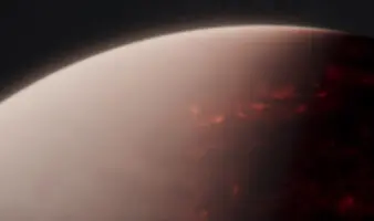 Un planeta desafía la teoría: el telescopio James Webb detecta atmósfera en una supertierra extrema