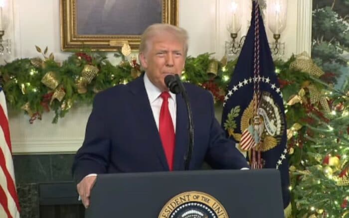 🔴 En Vivo | Donald Trump emite mensaje a la nación