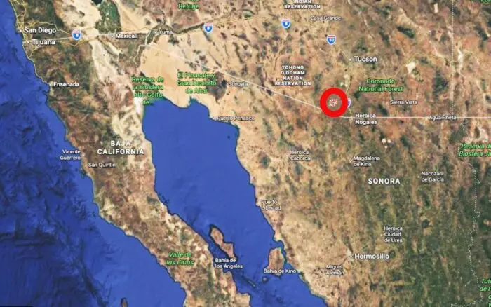 Patrulla Fronteriza balea a una persona en Arizona, cerca de la frontera con México