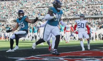 NFL | Los Jaguars apalean 41-7 a Titans, ganan título del Sur de la AFC