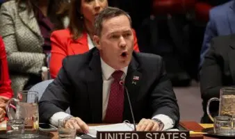 EE.UU. niega ante la ONU estar en guerra contra Venezuela: "No estamos ocupando ningún país"