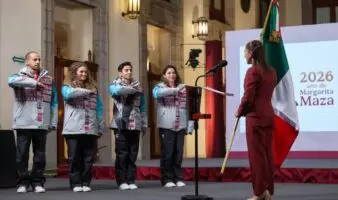 Milano-Cortina 2026: Abandera Sheinbaum a delegación mexicana | Video