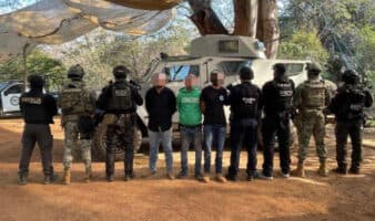 Detienen a siete presuntos miembros del CJNG durante operativo en Michoacán