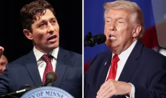 Trump dice que el alcalde de Minneapolis 'está jugando con fuego' al negarse a aplicar la ley antiinmigración