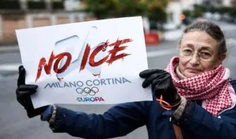 Milano-Cortina 2026: Empiezan protestas públicas contra ICE en Italia | Video