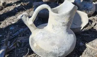 Albañiles descubren restos arqueológicos; INAH investiga posible origen mixteco