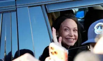 Machado: 'Contamos con Trump para la libertad de Venezuela'; le presenta su medalla del Nobel de la Paz