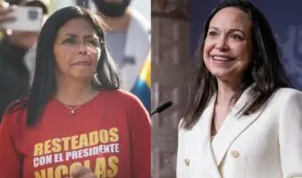 Hablé con Corina Machado, pero Delcy Rodríguez ha demostrado un liderazgo muy firme: Trump