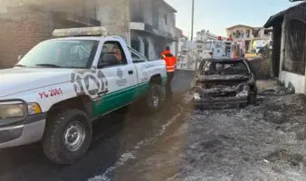 Fuerte incendio en La Piedad, Michoacán, deja un lesionado | Video