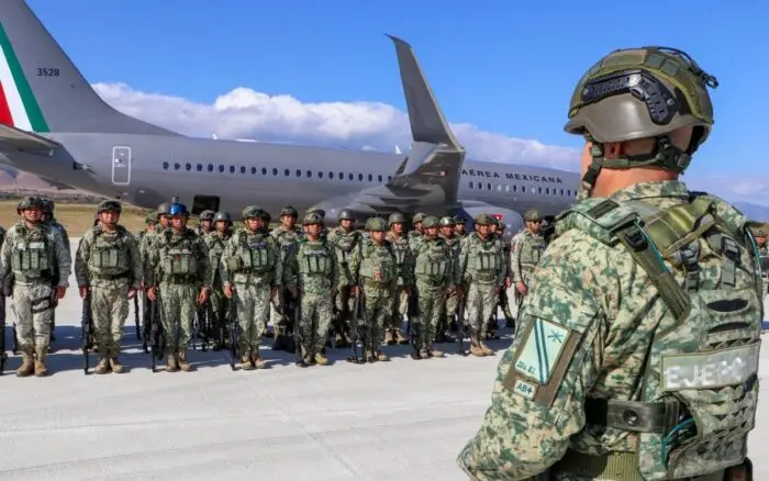Envían mil 600 militares más para reforzar operativos en Sinaloa