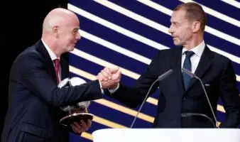 Denuncian ante Corte Penal Internacional a presidentes de la FIFA y la UEFA por 'legitimar la ocupación de Palestina'