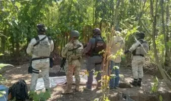 Hallan 6 cuerpos en fosa clandestina localizada en Tabasco