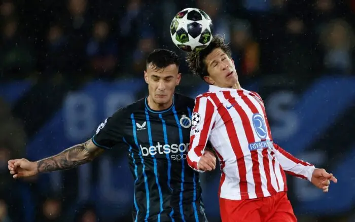 Champions League: Desperdician Colchoneros dos veces la ventaja parcial en Bélgica | Resultados