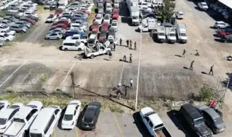 Buscan fosa clandestina en patio de la Fiscalía de Nayarit