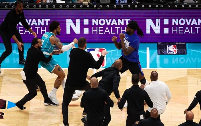 NBA: Reparten sanciones a rijosos en el partido Pistons vs. Hornets | Video