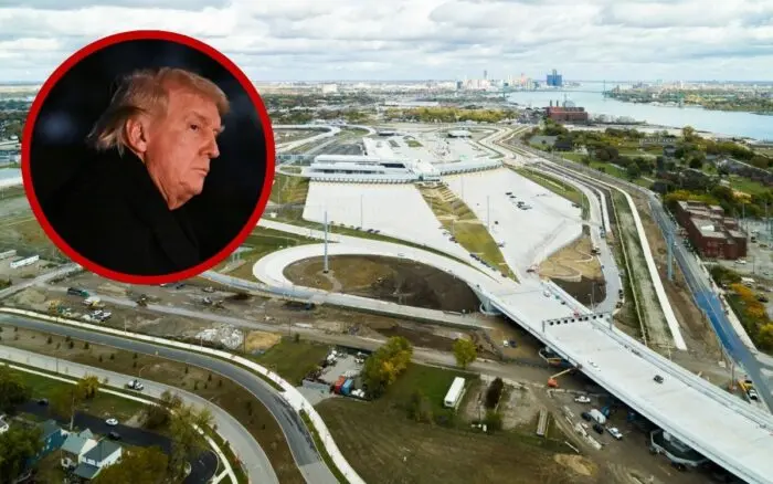 Trump amenaza con bloquear puente entre EE.UU. y Canadá por tensiones económicas