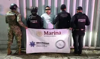 Detienen Marina y FGR a 'El Marce', líder de la ULIDEPS, grupo social fachada dedicado a la extorsión