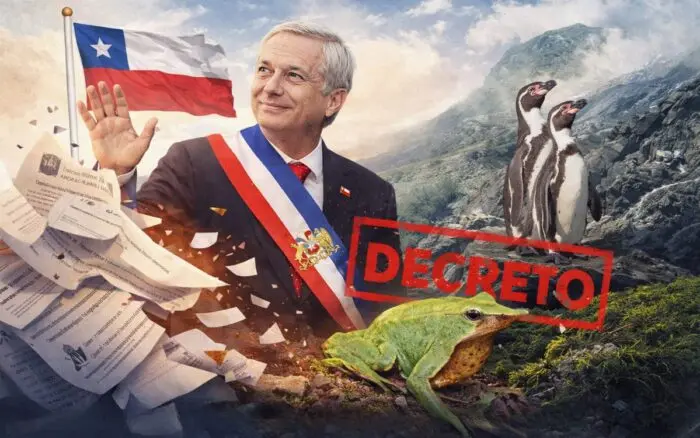 Kast desmantela 43 normas ambientales y reingresa decreto para rana de Darwin