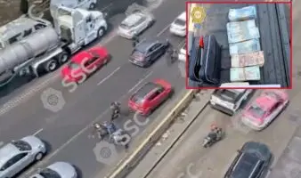 Persecución y cerco virtual: Detienen a dos con 750 mil pesos robados en Benito Juárez