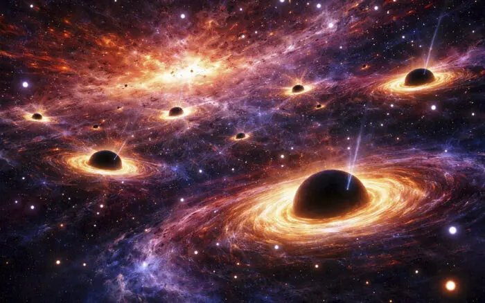 Ondas gravitacionales apuntan a la posible existencia de agujeros negros primordiales