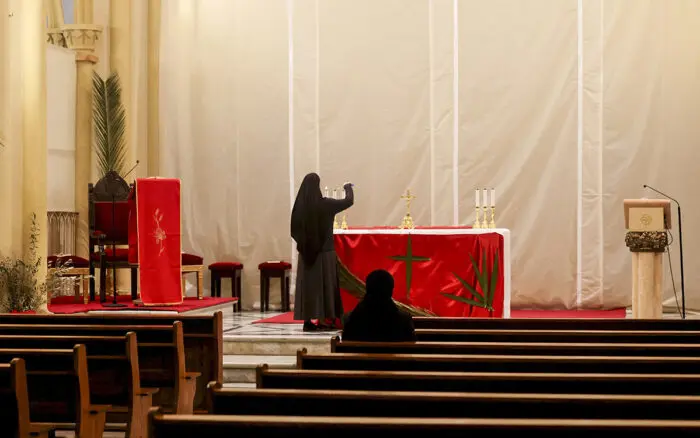 La Policía israelí impide la asistencia del jefe de la Iglesia Católica de Jerusalén a la misa de Ramos