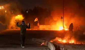 Atacan con cohetes la embajada de EE.UU en Bagdad