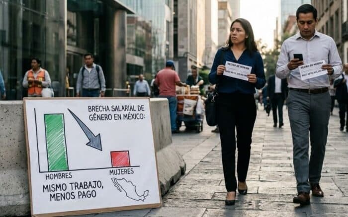 Desigualdad salarial | Hombres ganan 25% más que mujeres en México