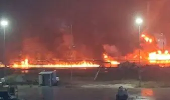 Tabasco | Incendio en Dos Bocas moviliza a autoridades y Pemex