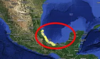 Mapa documenta zonas afectadas por derrame de petróleo: 630 km de costa en el Golfo de México