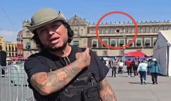 Maestro que difundió video de mujer en Palacio Nacional responde a acusación de IA
