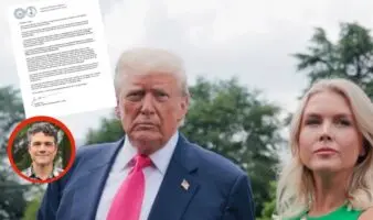 Karoline Leavitt defiende a Trump tras renuncia de Kent