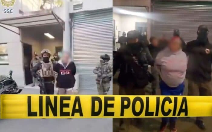 Aseguran más de 2 mil dosis de droga y dos armas en operativo contra grupo delictivo en la Cuauhtémoc