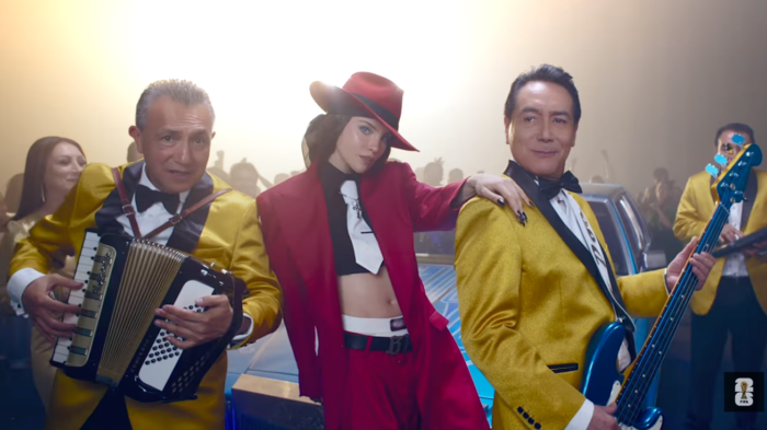 Belinda y Los Ángeles Azules presentan ‘Por ella’, la cumbia del Mundial 2026