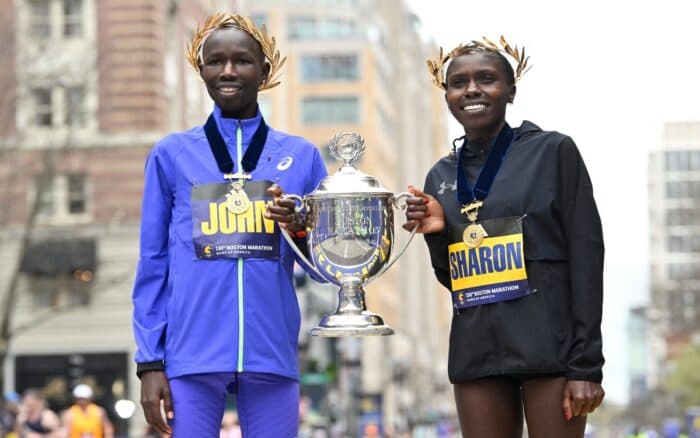 John Korir rompe el récord del Maratón de Boston; Sharon Lokedi ligó victorias
