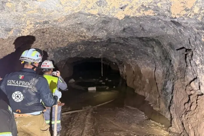 Sinaloa cumple 9 días de rescate de tres mineros en El Rosario