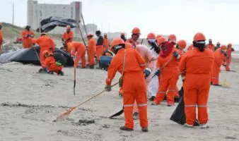 Derrame petrolero en el Golfo de México alcanza 81 playas