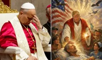 Trump se lanza contra el Papa León; lo llama 'débil'