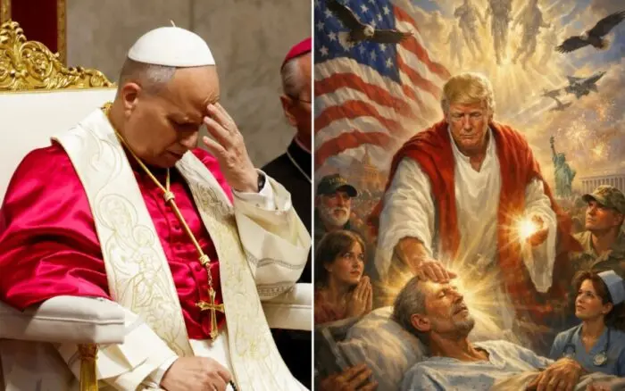 Trump se lanza contra el Papa León; lo llama 'débil'