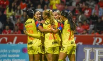 Liga MX Femenil | América golea 7-1 al Toluca en el Nemesio Diez; Tuzas toman ventaja rumbo a la final