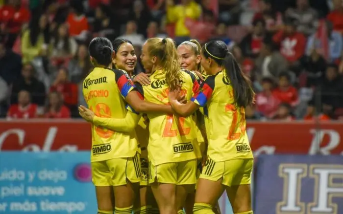 Liga MX Femenil | América golea 7-1 al Toluca en el Nemesio Diez; Tuzas toman ventaja rumbo a la final