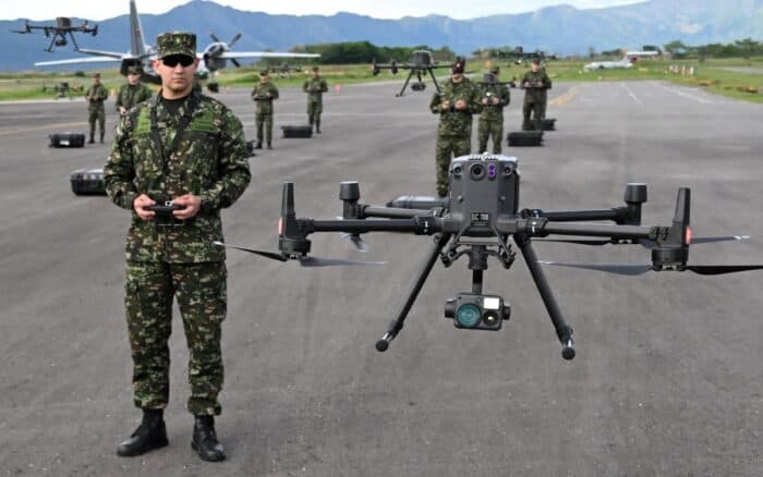 Colombia entra a conflicto de drones contra las guerrillas