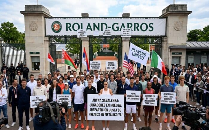 Tenis | Amaga Sabalenka con boicot de tenistas a torneos Grand Slam por la repartición de premios