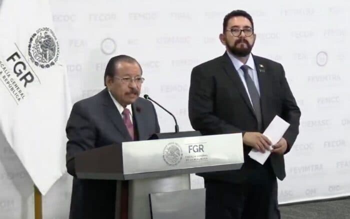 FGR: No hay evidencia para detener a funcionarios; pedirá más pruebas a EE. UU.