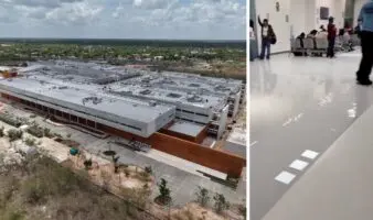 IMSS niega inundación en el recién inaugurado hospital de Yucatán